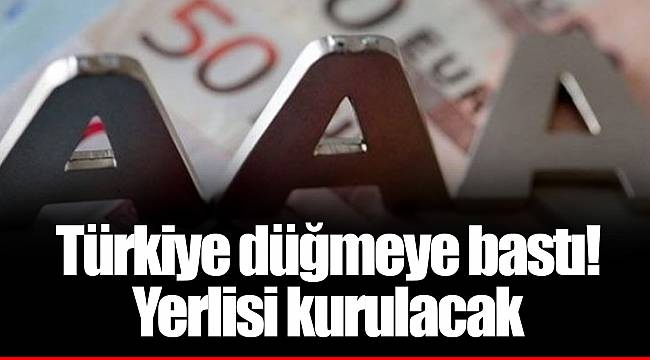 Türkiye düğmeye bastı! Yerlisi kurulacak