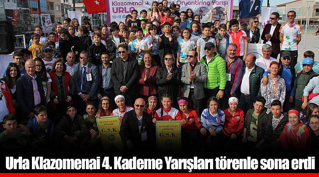Urla Klazomenai 4. Kademe Yarışları törenle sona erdi