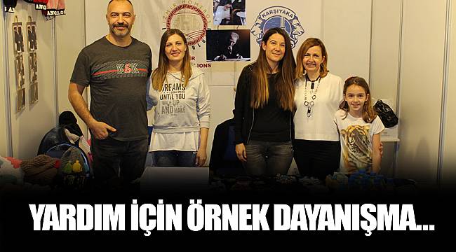 YARDIM İÇİN ÖRNEK DAYANIŞMA…