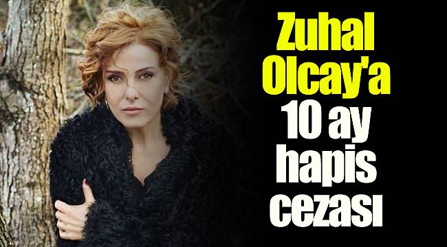 Zuhal Olcay'a 10 ay hapis cezası