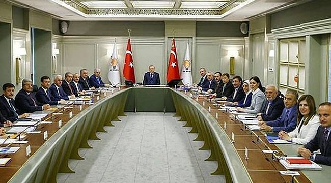 AK Parti MKYK toplantısı başladı