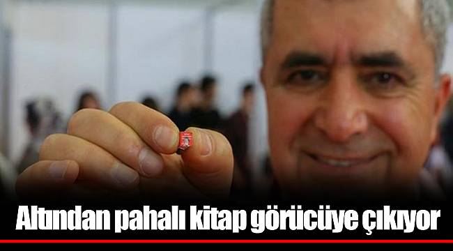 Altından pahalı kitap görücüye çıkıyor