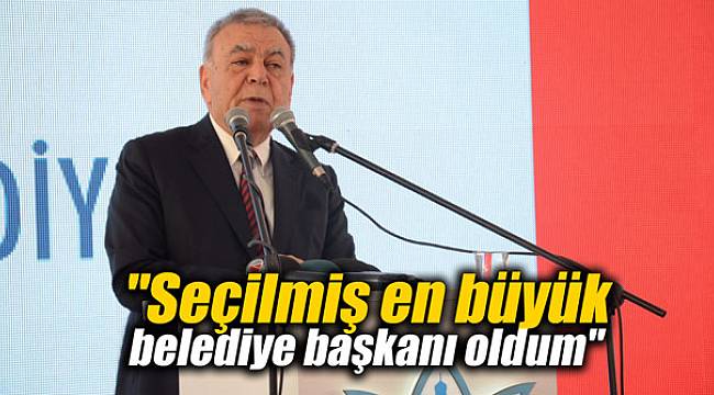 Aziz Kocaoğlu: "Seçilmiş en büyük belediye başkanı oldum"