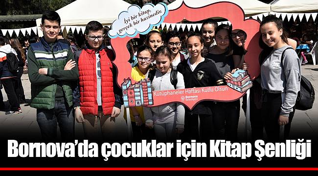 Bornova'da çocuklar için Kitap Şenliği