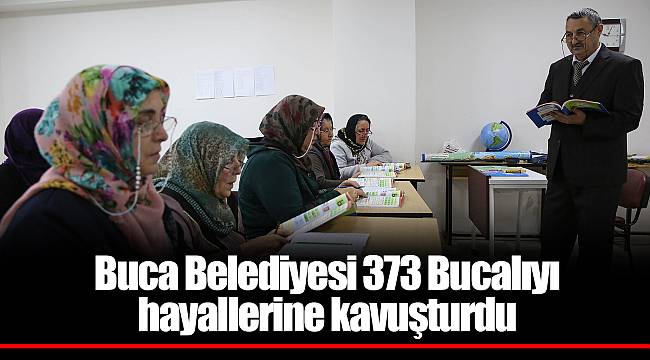 Buca Belediyesi 373 Bucalıyı hayallerine kavuşturdu