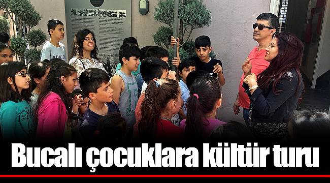Bucalı çocuklara kültür turu
