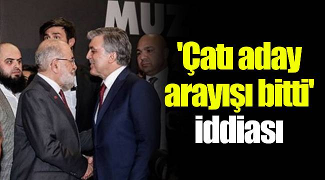 'Çatı aday arayışı bitti' iddiası