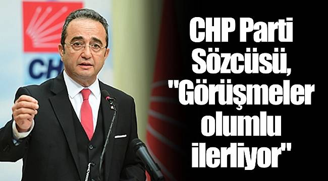 CHP Parti Sözcüsü, &quot;Görüşmeler olumlu ilerliyor&quot; dedi, Genel Merkez&#039;de bir kişi üzerine yürüdü