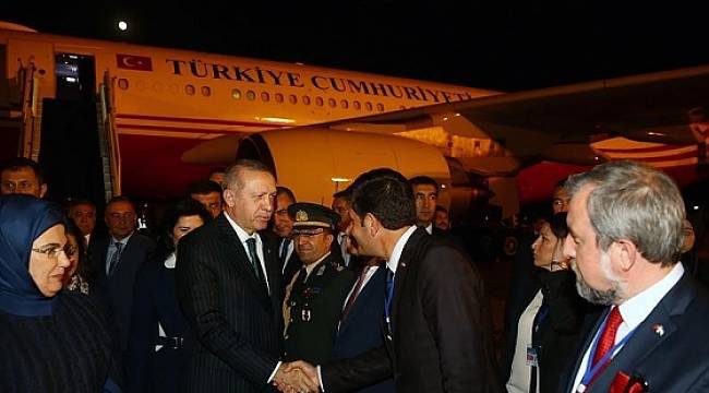 Cumhurbaşkanı Erdoğan Özbekistan'da