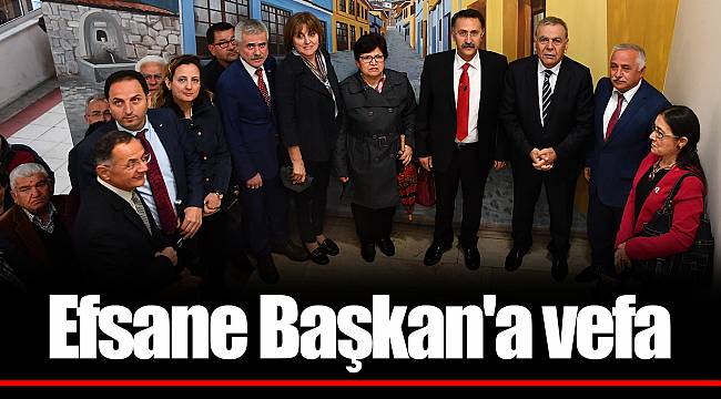 Efsane Başkan'a vefa