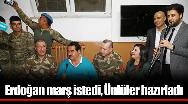 Erdoğan marş istedi, Ünlüler hazırladı