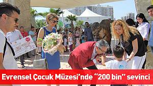 Evrensel Çocuk Müzesi’nde “200 bin” sevinci
