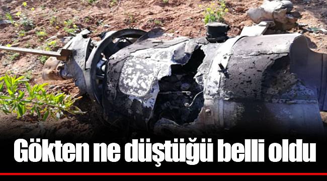 Gökten ne düştüğü belli oldu