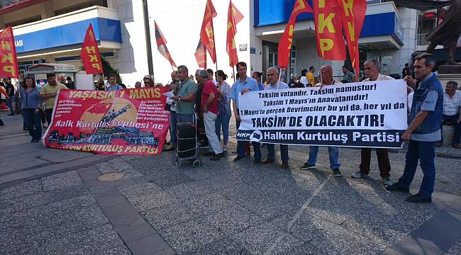 HKP İzmir, 1 Mayıs'ta Taksim'e çağırıyor