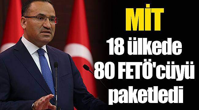 Hükümet Sözcüsü Bozdağ duyurdu: MİT 18 ülkede 80 FETÖ'cüyü paketlendi