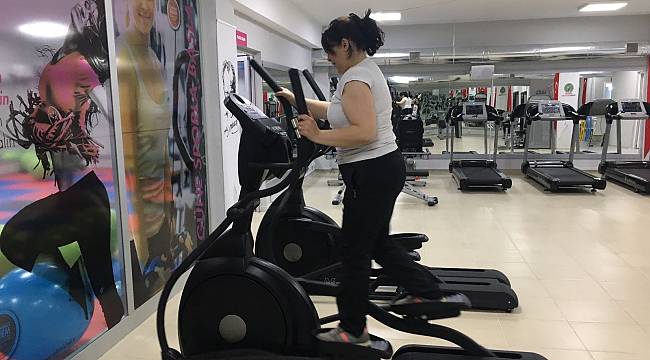 KADINLARA ÖZEL SPOR SALONU HİZMETE SUNULDU