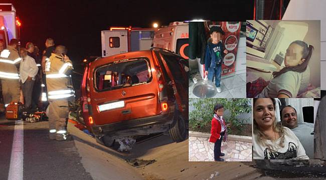 Kamyonet, tur otobüsüne çarptı: 3'ü çocuk 5 ölü!