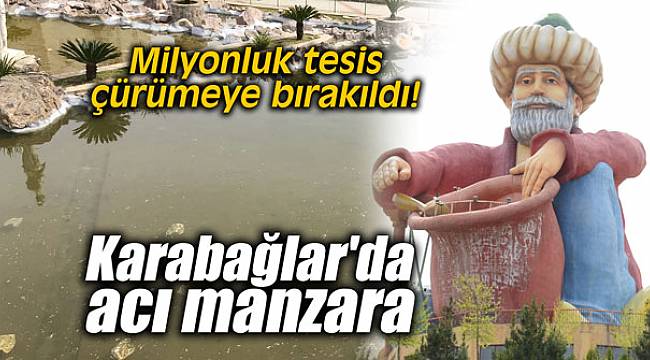 Karabağlar'da Milyonluk tesis çürümeye bırakıldı!