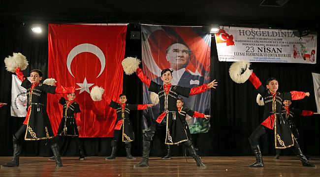 Karşıyaka'yı 23 Nisan coşkusu sardı