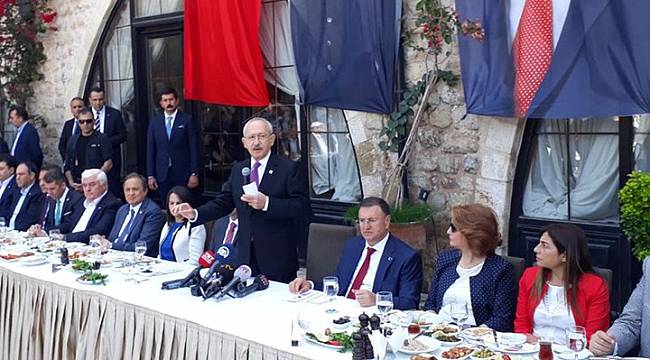 Kılıçdaroğlu: Egemen güçler bölgeden elini çekmeli