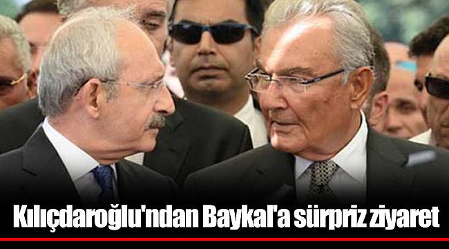 Kılıçdaroğlu'ndan Baykal'a sürpriz ziyaret