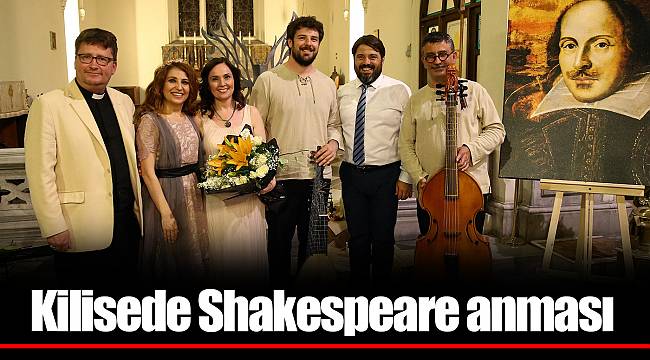 Kilisede Shakespeare anması