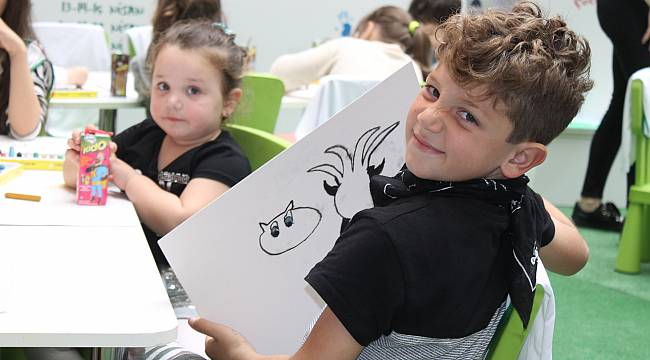 Küçük ressamlar Point Bornova’da