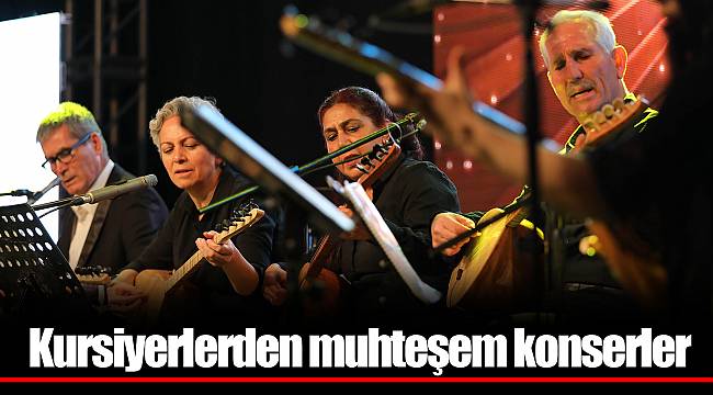 Kursiyerlerden muhteşem konserler
