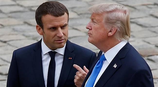Macron: Suriye'ye saldırarak Türkiye'yi Rusya'dan ayırdık