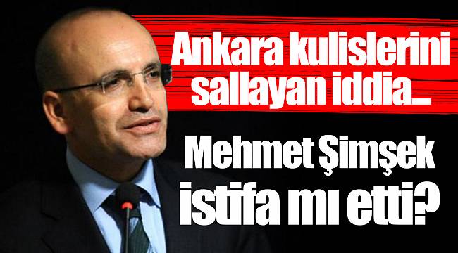 Mehmet Şimşek istifa mı etti?