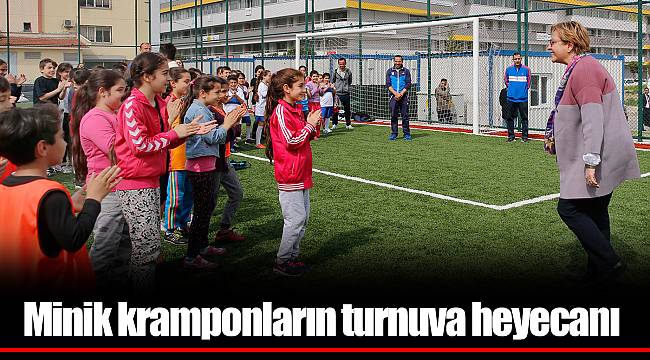Minik kramponların turnuva heyecanı