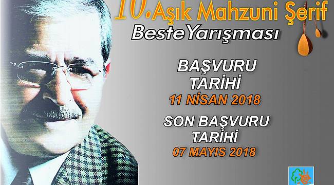 Narlıdere Belediyesi 10. Aşık Mahzuni Beste Yarışması başlıyor