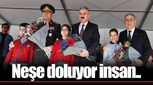 Neşe doluyor insan..