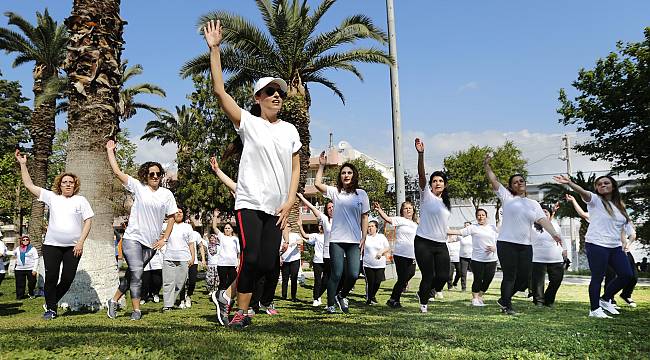 Parklarda spor keyfi