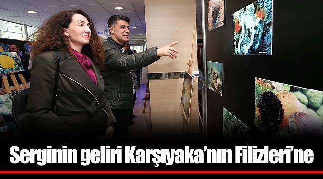 Serginin geliri Karşıyaka’nın Filizleri’ne