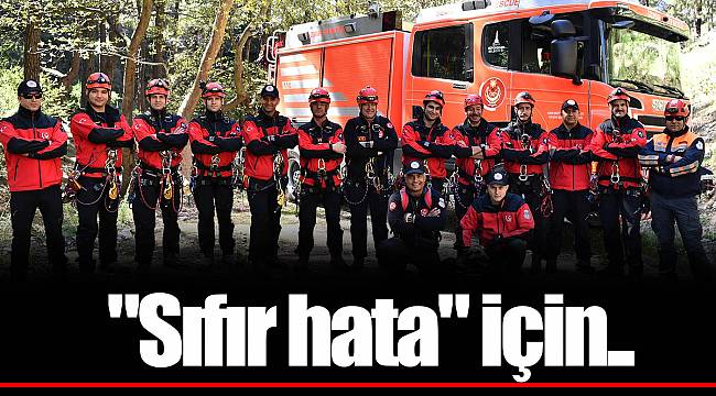 "Sıfır hata" için..
