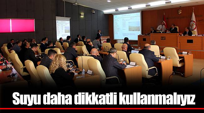 Suyu daha dikkatli kullanmalıyız