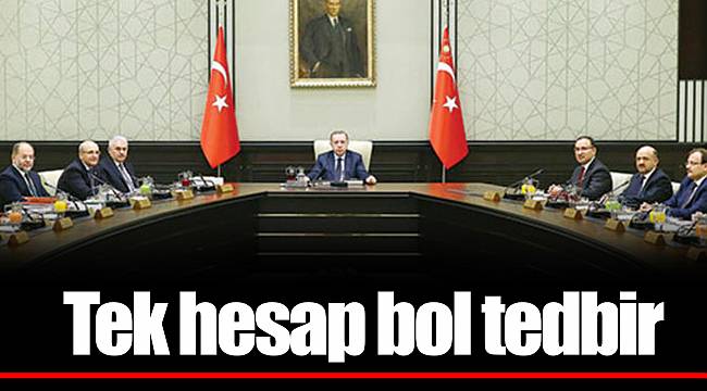 Tek hesap bol tedbir