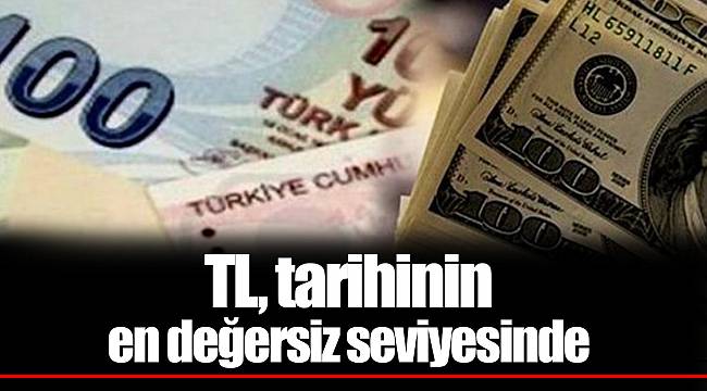 TL, tarihinin en değersiz seviyesinde