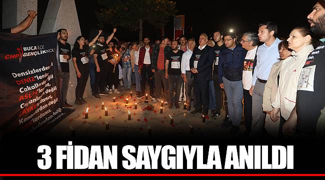 3 FİDAN SAYGIYLA ANILDI