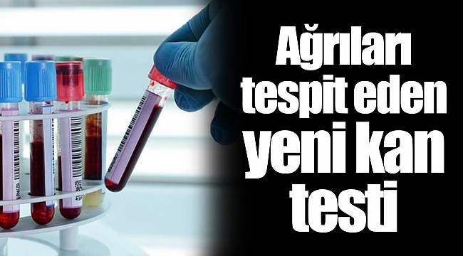 Ağrıları tespit eden yeni kan testi