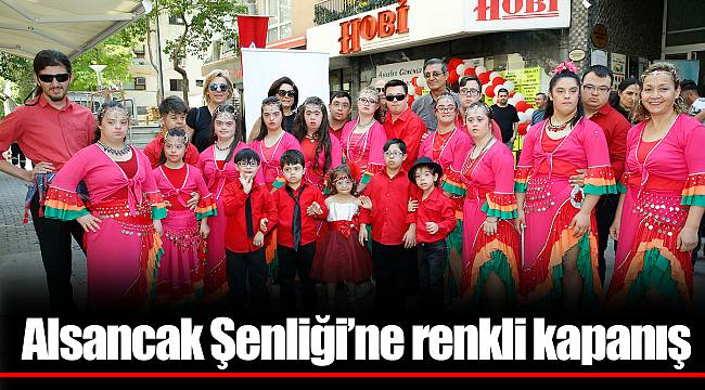 Alsancak Şenliği’ne renkli kapanış