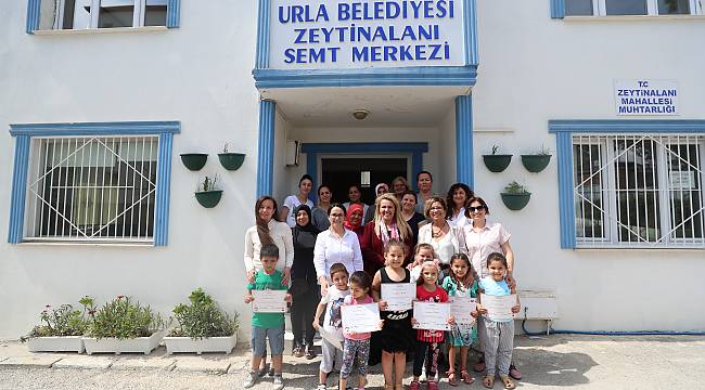 Anne ve çocuğu birlikte eğitildi