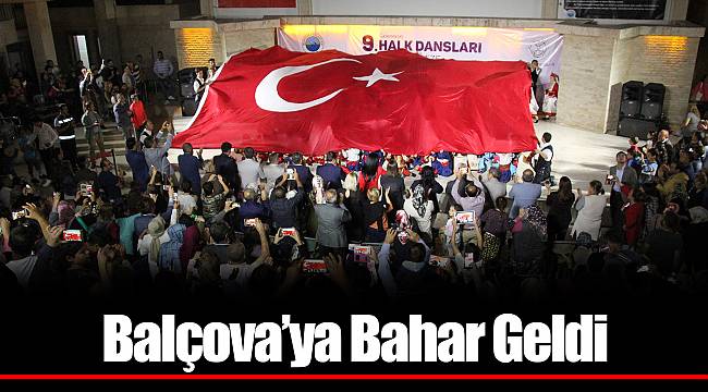 Balçova’ya Bahar Geldi