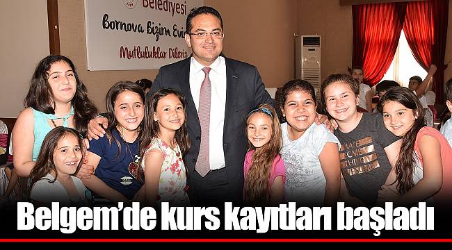 Belgem’de kurs kayıtları başladı