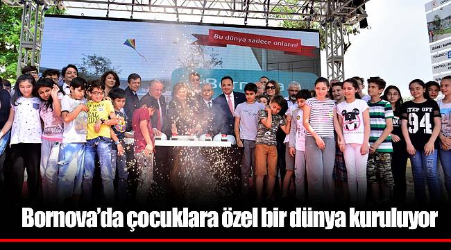Bornova’da çocuklara özel bir dünya kuruluyor