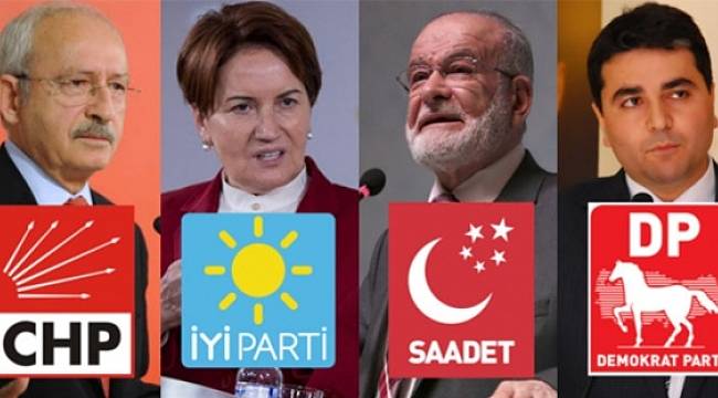 CHP-İyi Parti-Saadet ve DP'nin ittifakına itiraz: Millet adı kullanılamaz!