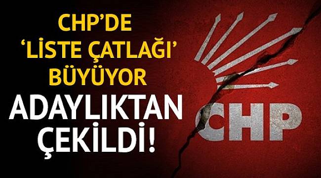 CHP'li Hasan Ramiz Parlar milletvekili adaylığından çekildi