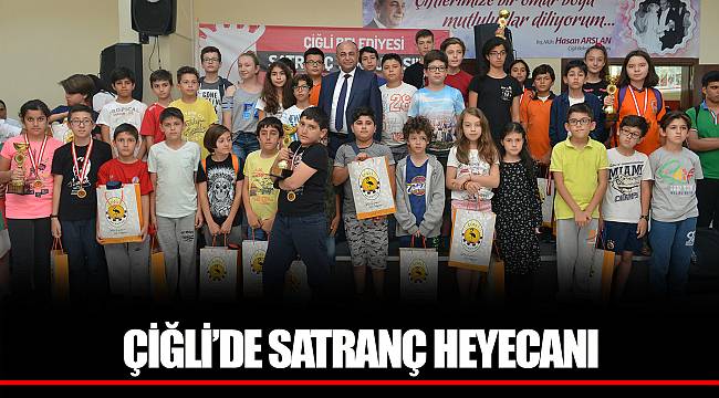 ÇİĞLİ’DE SATRANÇ HEYECANI