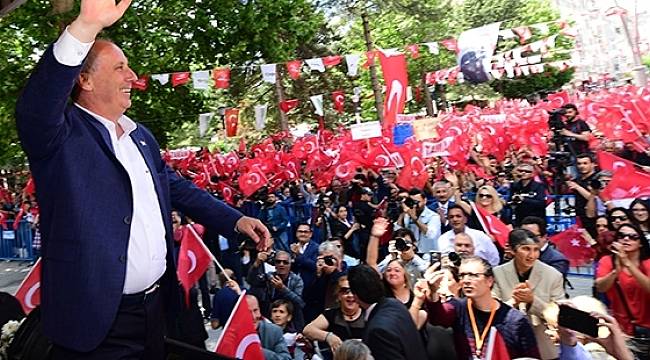 CNN Türk yayından çıktığı sırada İnce: Bunu vermeyen kanalların önünde haftaya miting yapacağım!
